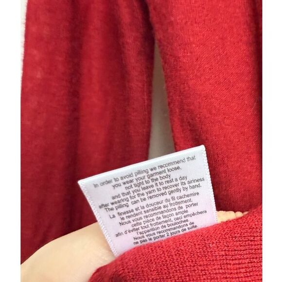 JOSEPH Moroccan Cashmere Sweater NWT Women's Sz.M - Picture 6 of 6